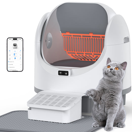 Smart Self-Cleaning Litter Box for Cats