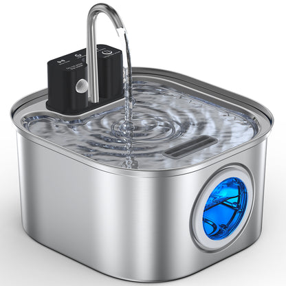Wireless Cat Water Fountain with Sensor Operated 3.2L
